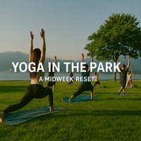 Outdoor Sunset Yoga (Tuesdays) - David Lam Park