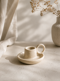 Ceramic Taper Candle Holder