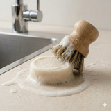 Natural Dish Washing Bundle - Bars, Brush & Soap